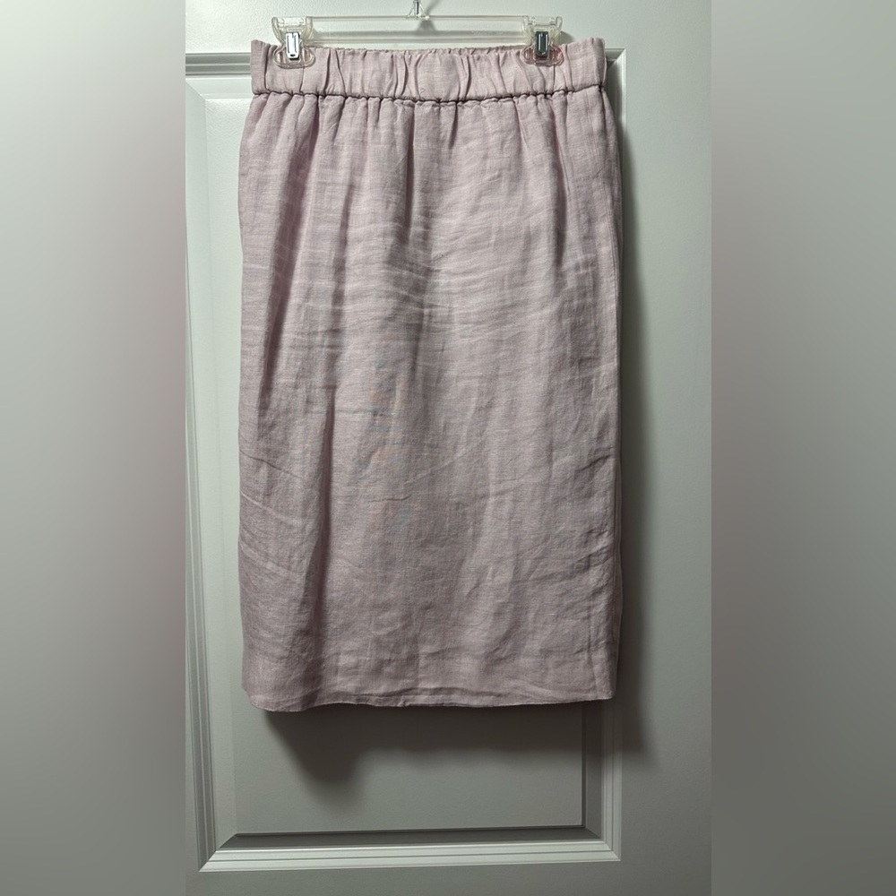 J. Crew Light Pink Pencil Skirt